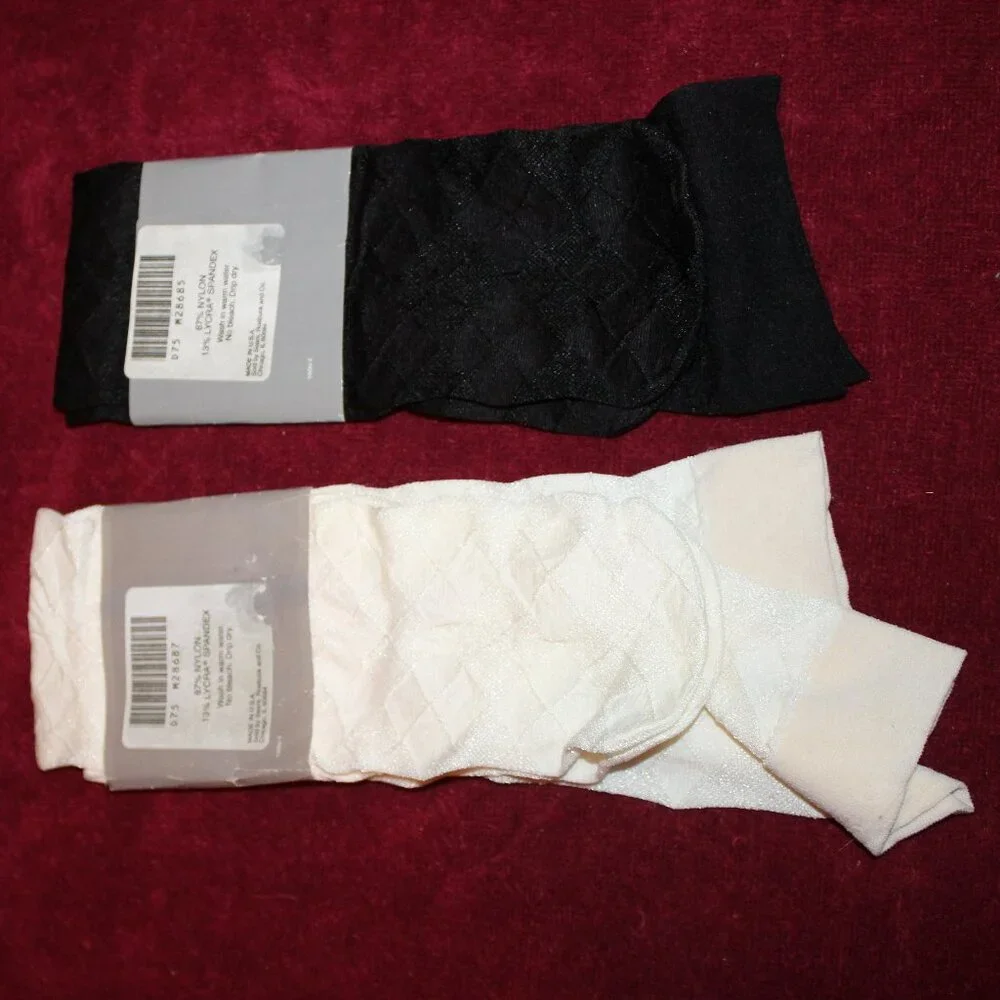 2 Pair of Women's Trouser Socks - Nylon/Lycra Spandex